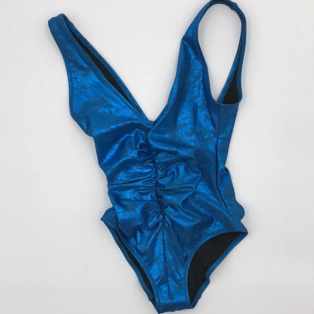 Solid & Striped The Lucia Metallic One Piece